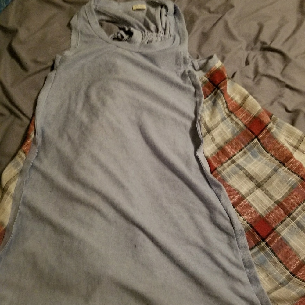 Devoted Oversized Medium Flowy Racerback Top - Picture 2 of 2